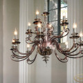 Luxusní skleněné lustry Royal interier  Euroluce